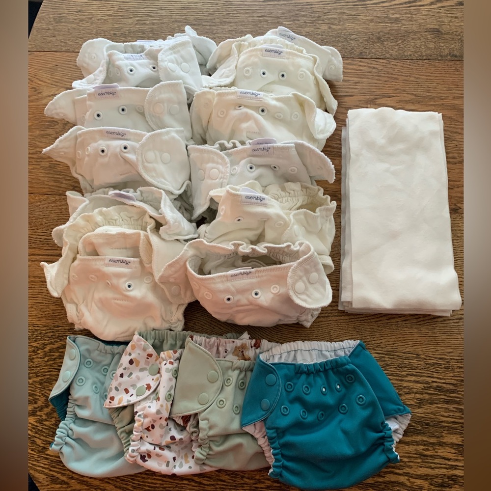 Esembly Cloth Diaper Bundle - Size 1 (7-17 lbs)